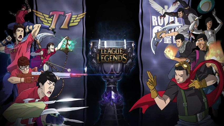 caitlyn, annie, thresh, zed, shen, and 15 more (league of legends and 3 more) drawn by studio_mir
