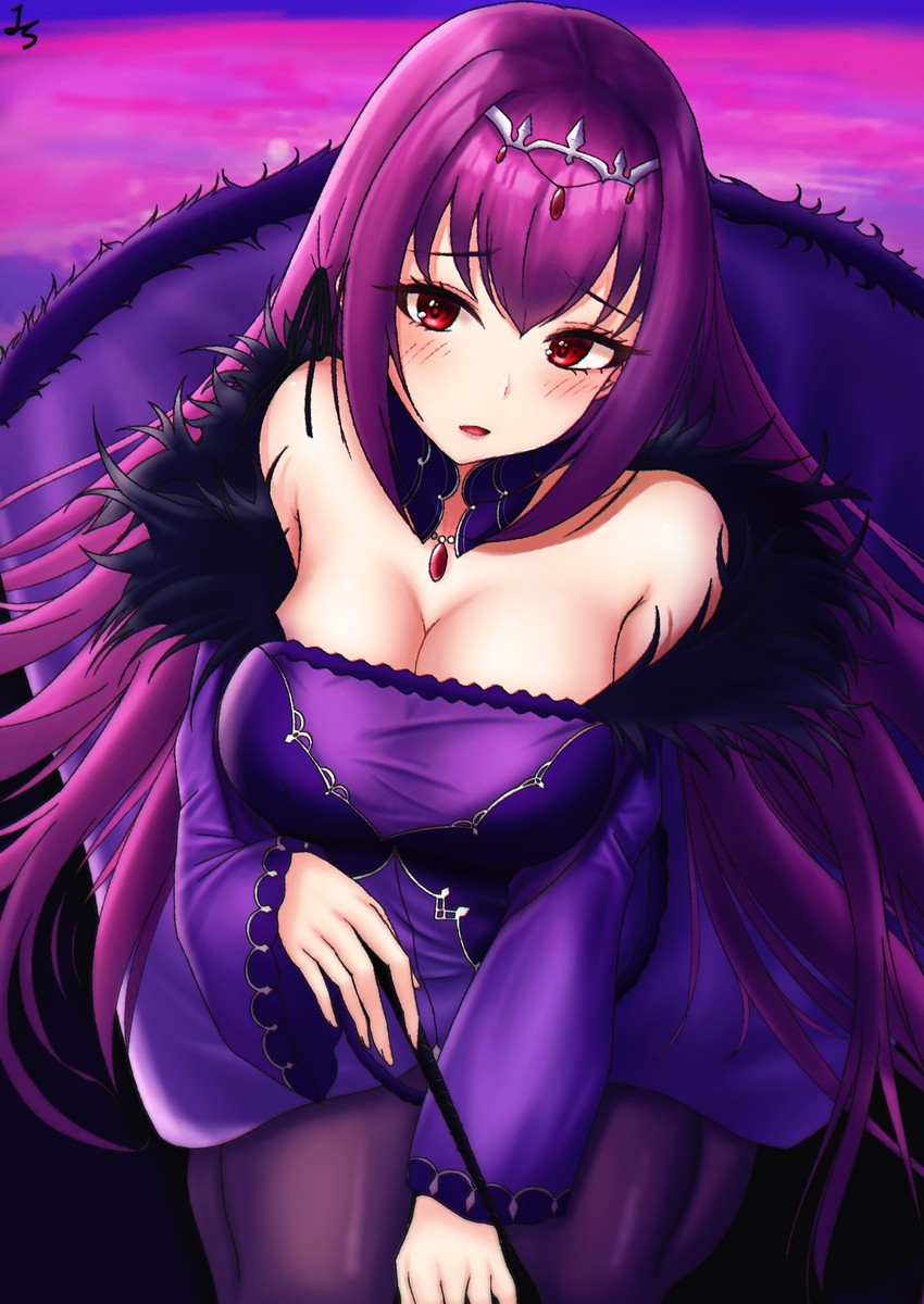 scathach and scathach skadi (fate and 1 more) drawn by jungtong