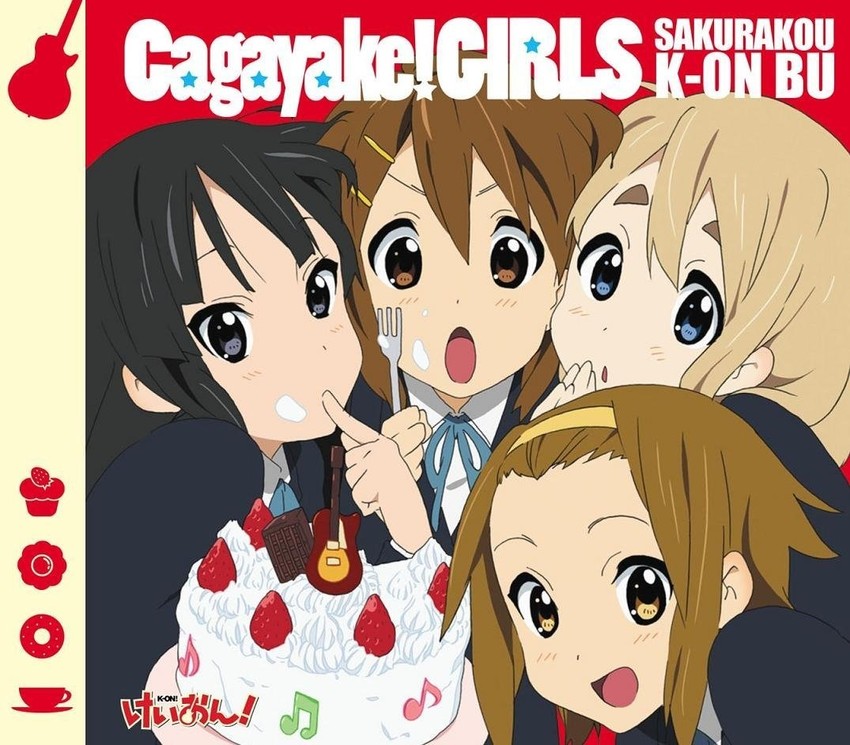 akiyama mio, hirasawa yui, tainaka ritsu, and kotobuki tsumugi (k-on!) drawn by horiguchi_yukiko