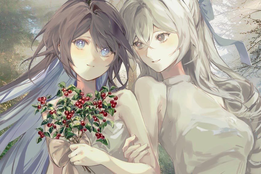 bronya zaychik and seele vollerei (honkai and 1 more) drawn by oldsprout1108