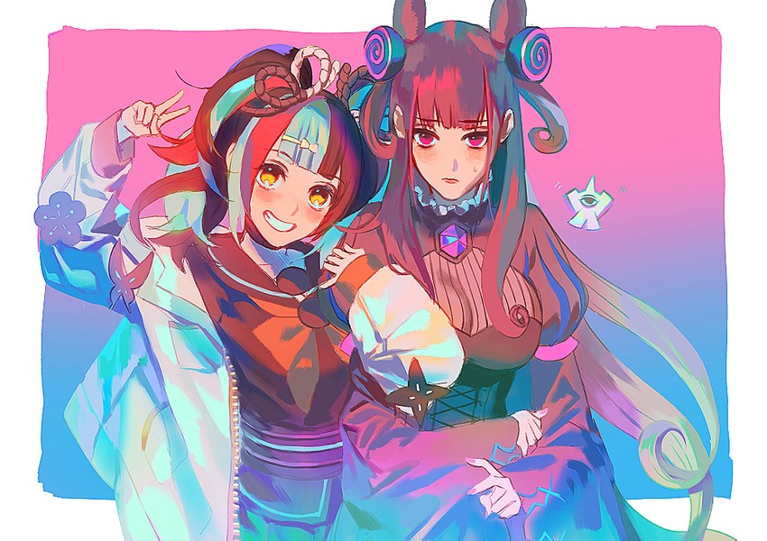 murasaki shikibu and sei shounagon (fate and 1 more) drawn by daeraeband