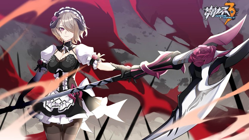 rita rossweisse (honkai and 1 more) drawn by cici