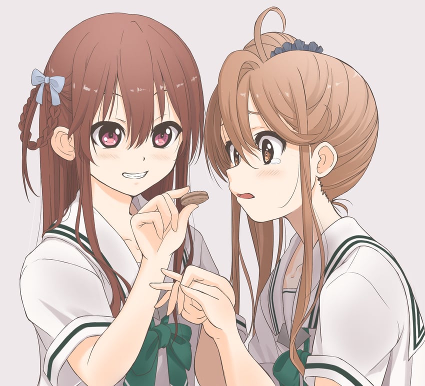 tachikawa ayaka and toda jun (22/7) drawn by mid227