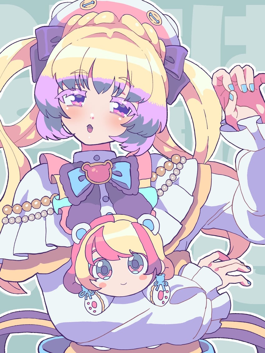 amauri miruki and hanitan (pretty series and 1 more) drawn by tsujii_luki
