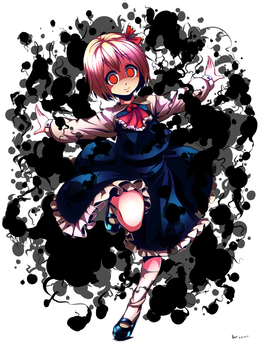 rumia (touhou) drawn by nsio