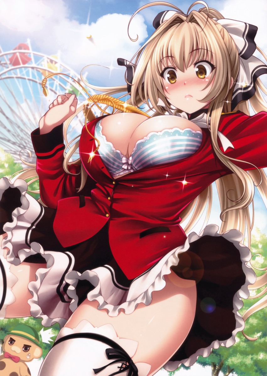 sento isuzu and moffle (amagi brilliant park) drawn by yasui_riosuke