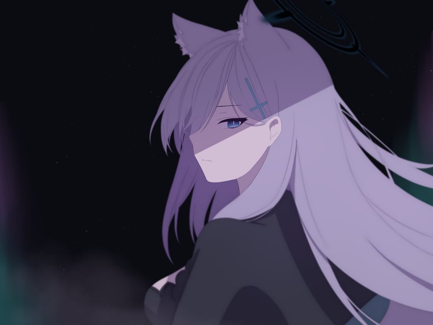 shiroko and shiroko terror (blue archive) drawn by aimpoleume