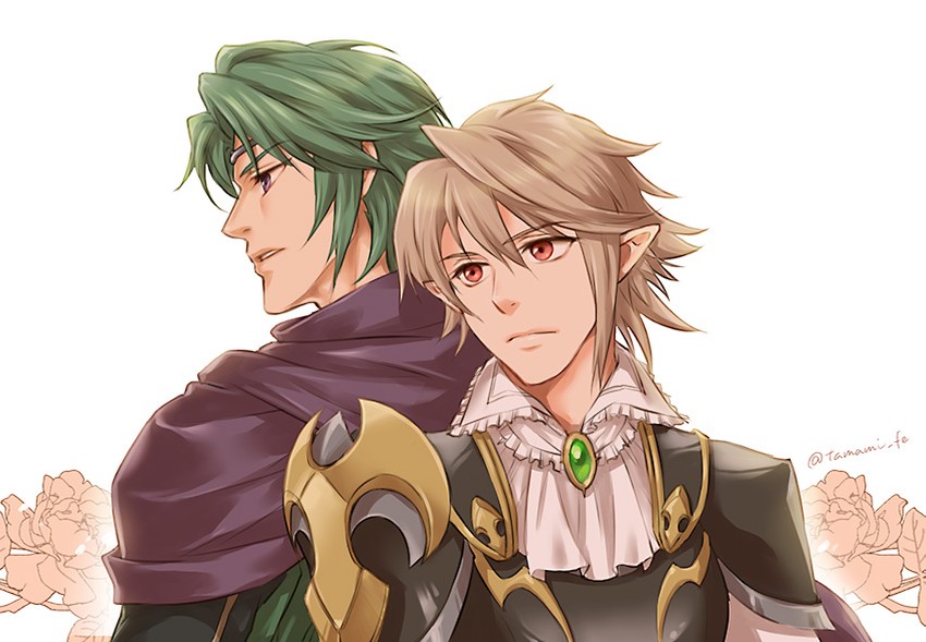 male corrin and kaze (fire emblem and 2 more) drawn by tamami_if