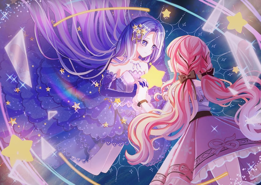 nikki, perfect start, and star sea (nikki and 1 more) drawn by bloom_mfmf