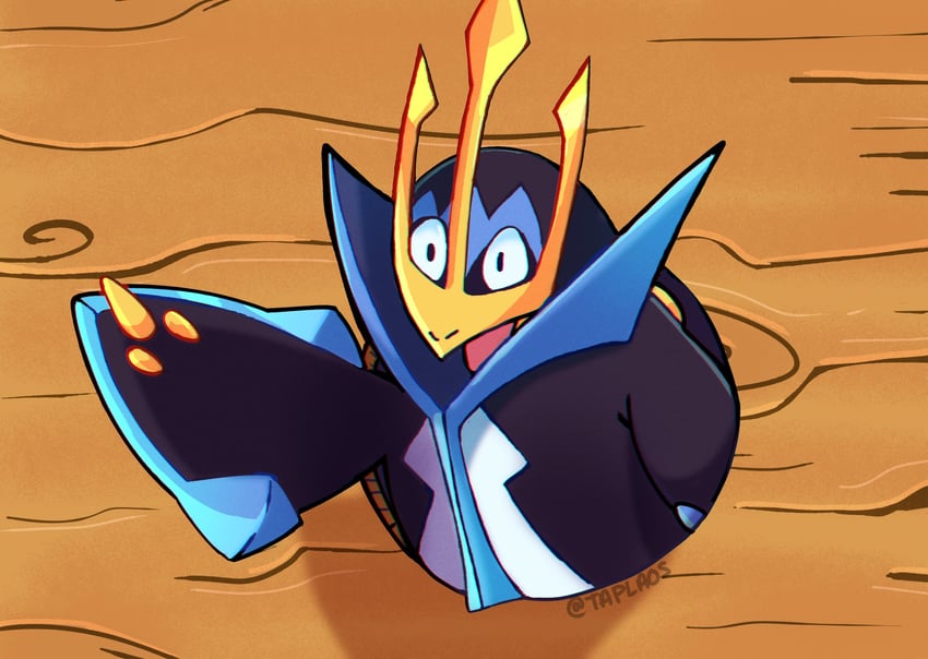 empoleon and skipper (pokemon and 1 more) drawn by taplaos