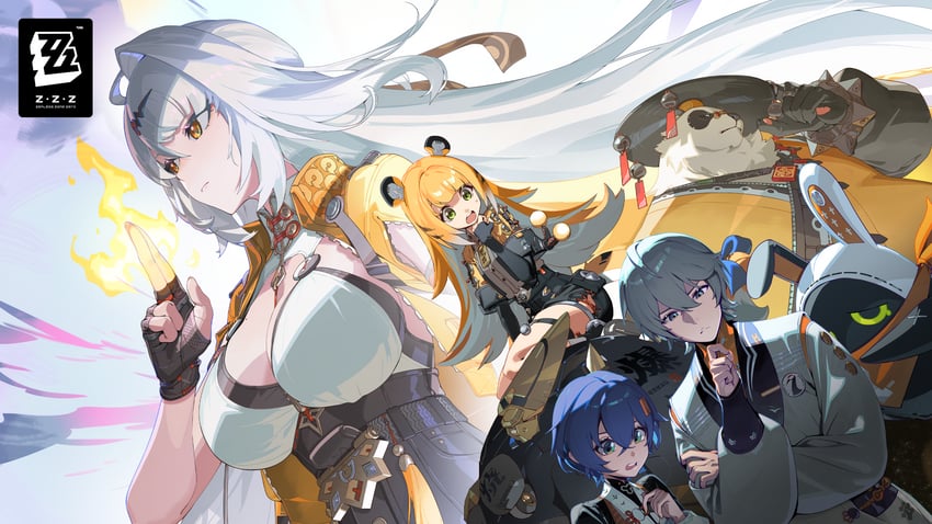 eous, yixuan, ju fufu, pan yinhu, belle, and 1 more (zenless zone zero)