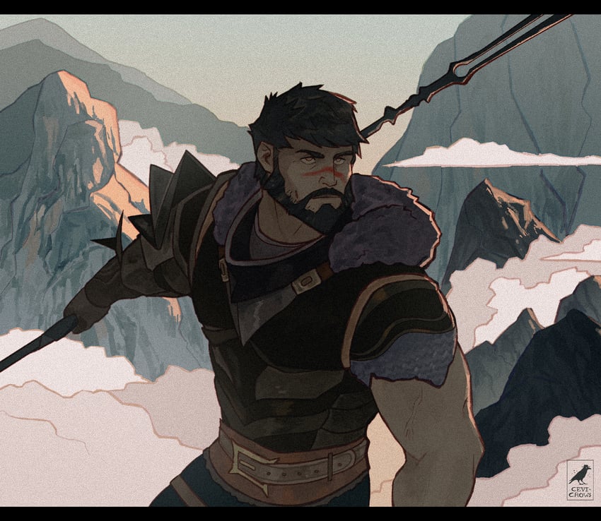 garrett hawke (dragon age and 1 more) drawn by ceviofcrows