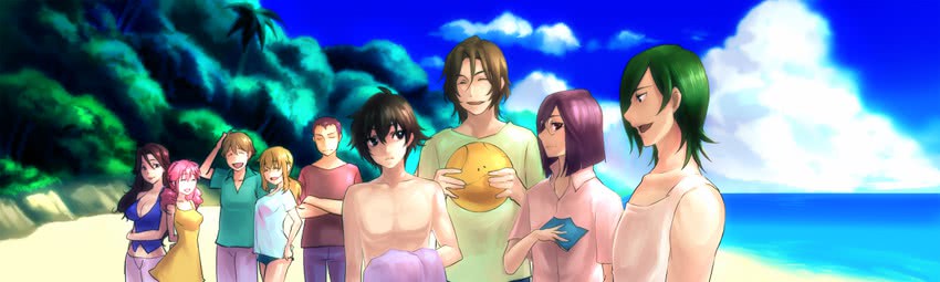 haro, tieria erde, setsuna f. seiei, feldt grace, lockon stratos, and 4 more (gundam and 1 more) drawn by tamachi_kuwa