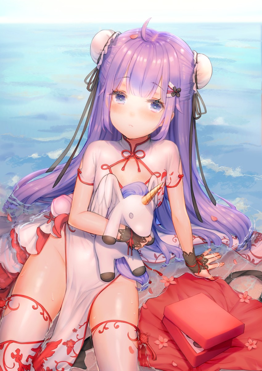 unicorn (azur lane) drawn by aloniar