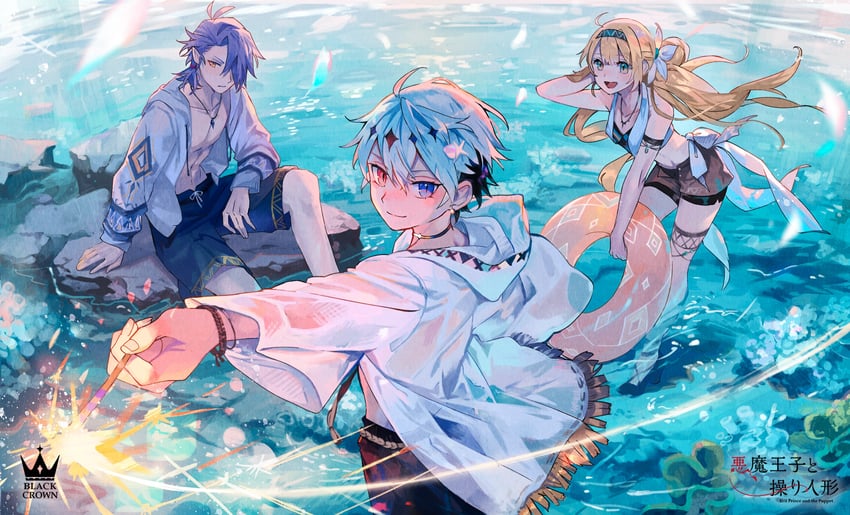 fiori, dia, and espada (akuma ouji to ayatsuri ningyou) drawn by ozaki_domino
