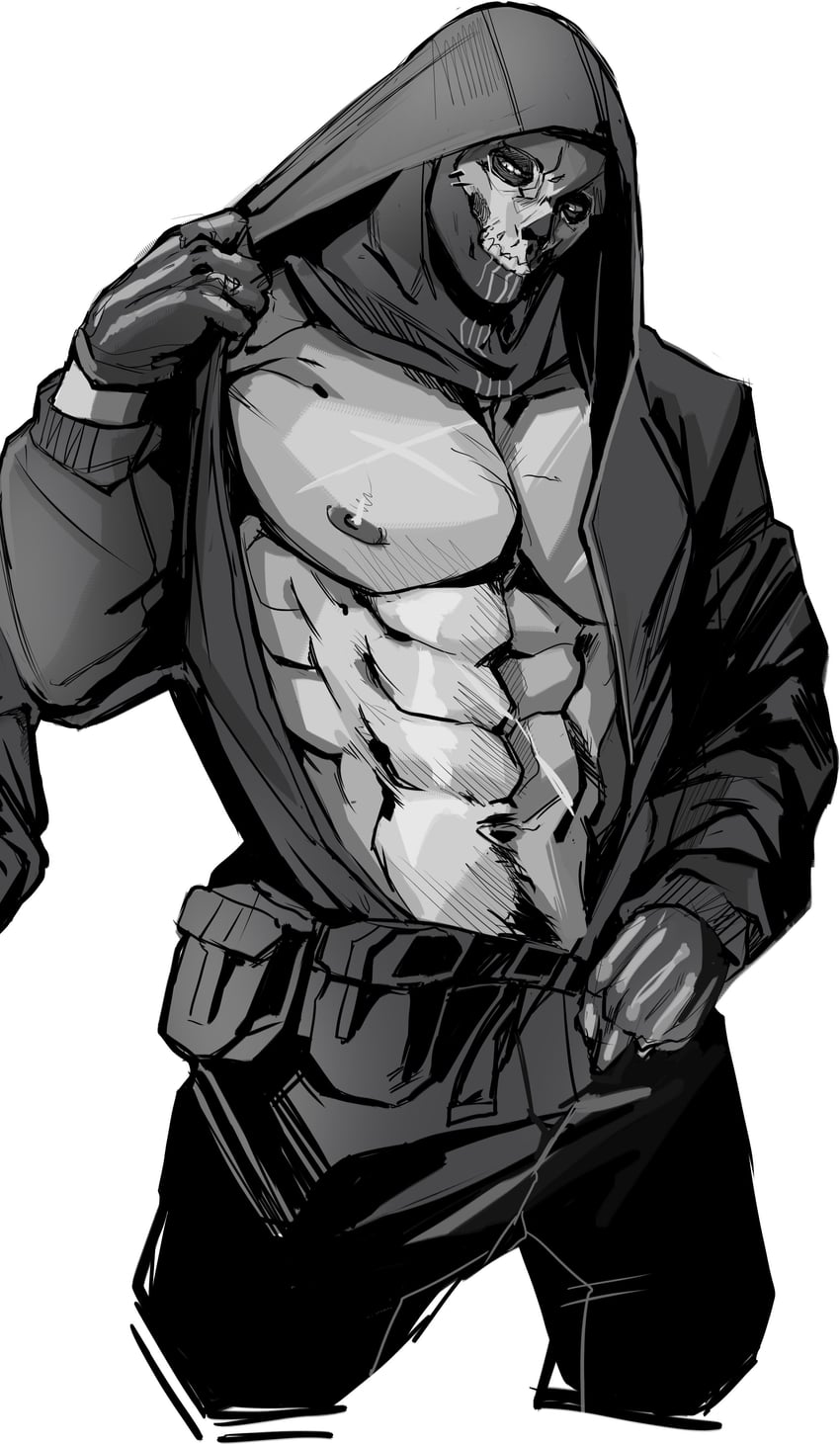 ghost (call of duty and 1 more) drawn by fartingdoggi