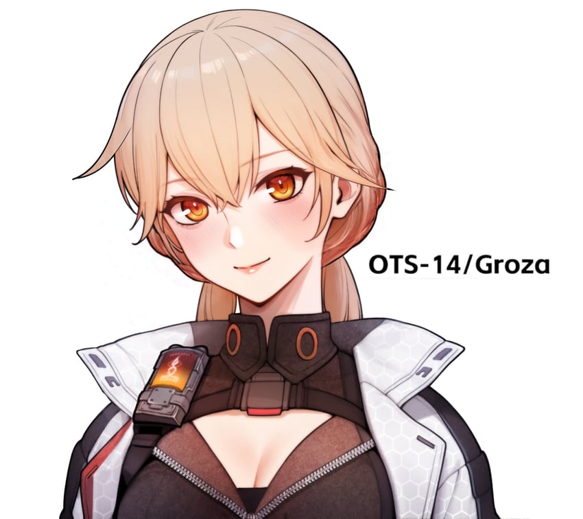 ots-14 and groza (girls' frontline and 1 more) drawn by art_undertaker