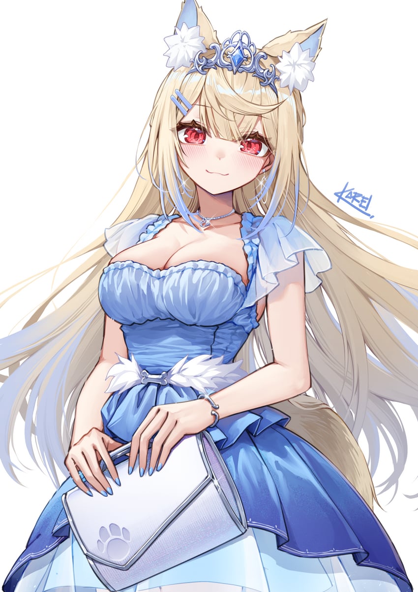 fuwawa abyssgard (hololive and 1 more) drawn by curry_bowl