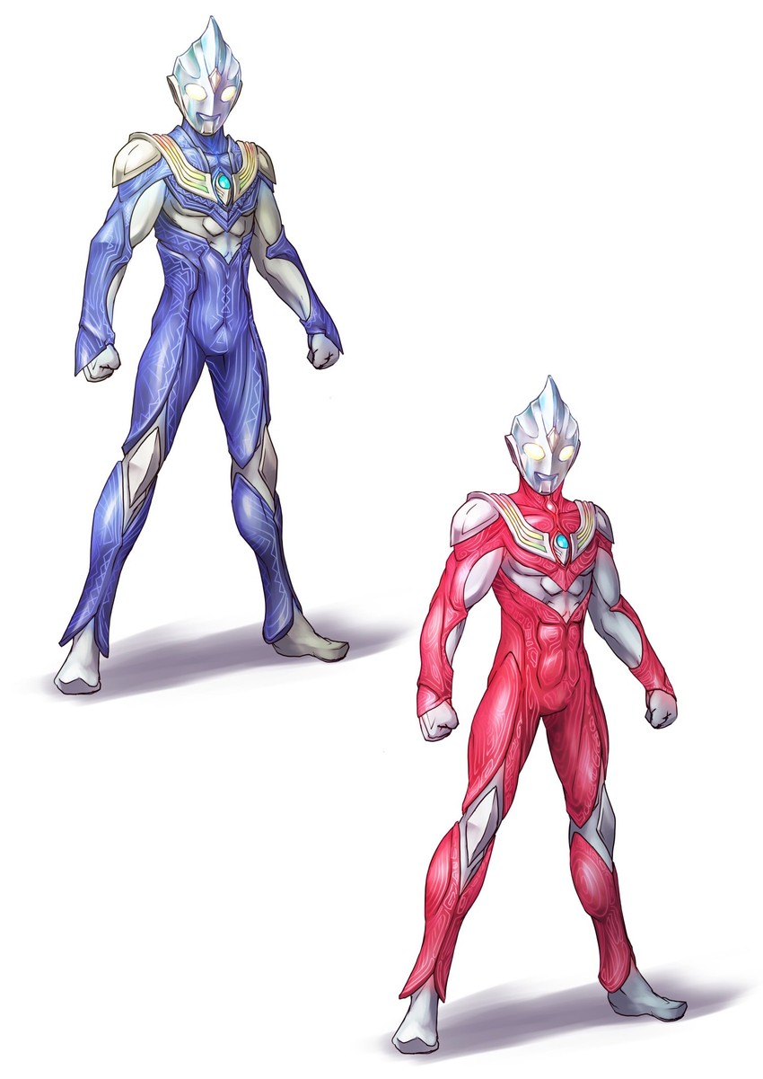 ultraman tiga (ultra series and 1 more) drawn by kuroda_asaki