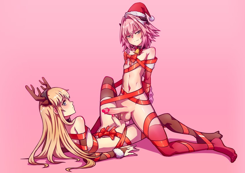 astolfo and chevalier d'eon (fate and 1 more) drawn by hej_510