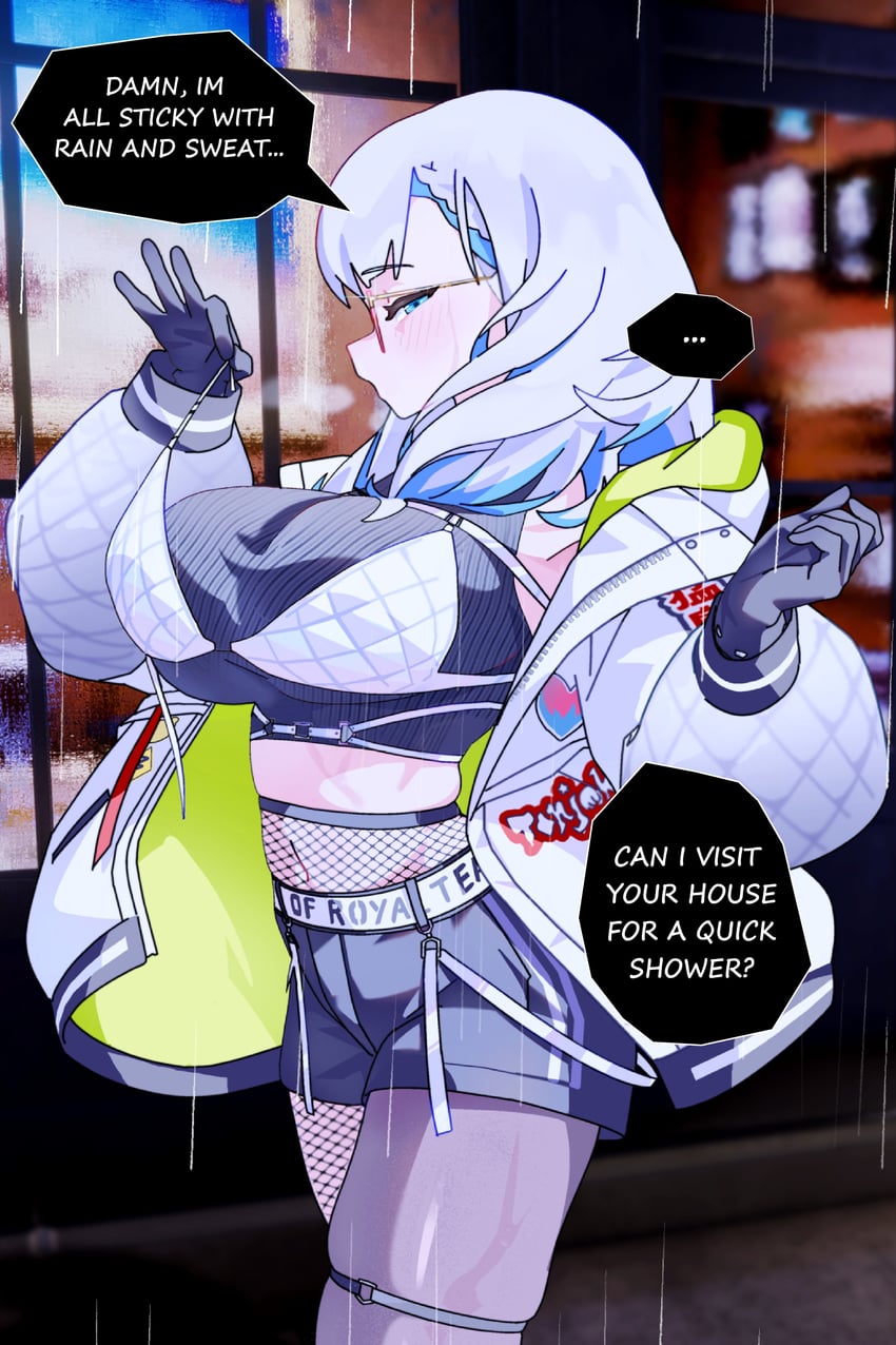 pavolia reine (hololive and 1 more) drawn by gurumie