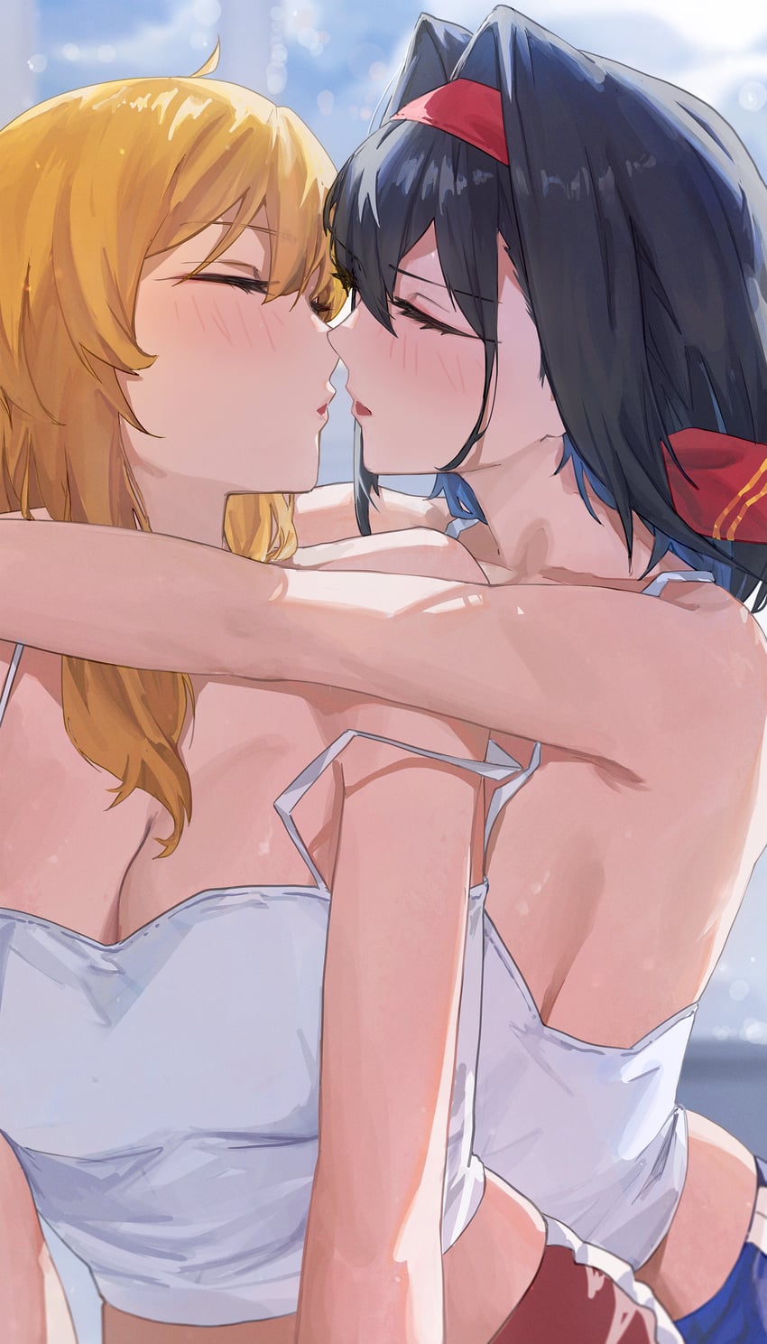 ouro kronii and kaela kovalskia (hololive and 2 more) drawn by yoellim5