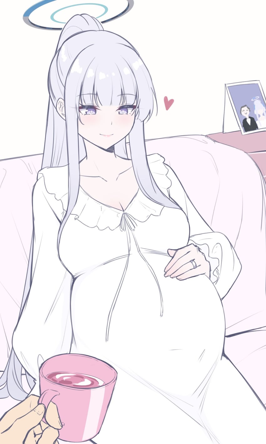 sensei, doodle sensei, and noa (blue archive) drawn by reia_76