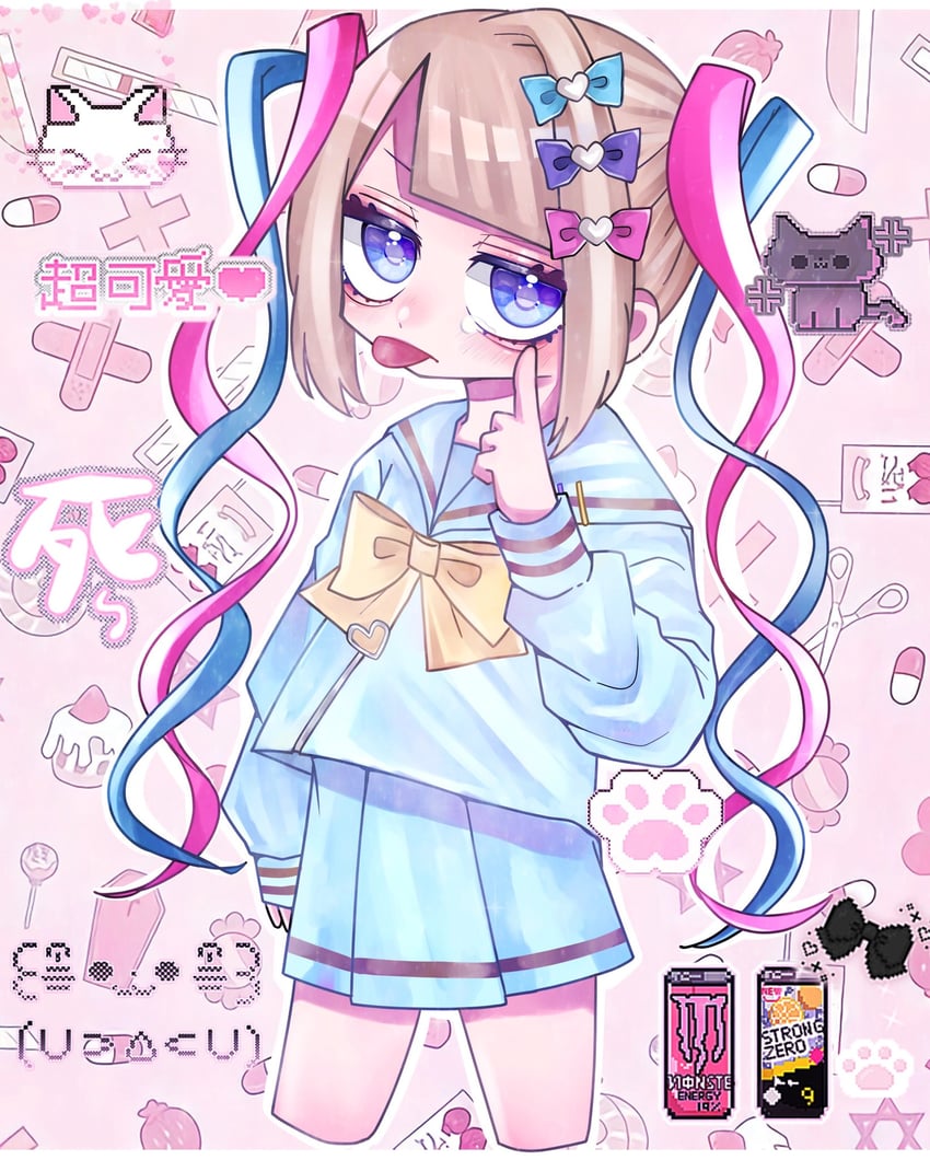 chouzetsusaikawa tenshi-chan (needy girl overdose) drawn by uyuri_0123