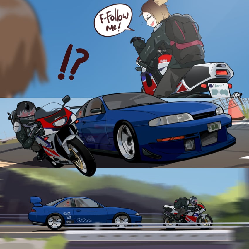 asamiya mariko and barber girl (original and 1 more) drawn by holeecrab