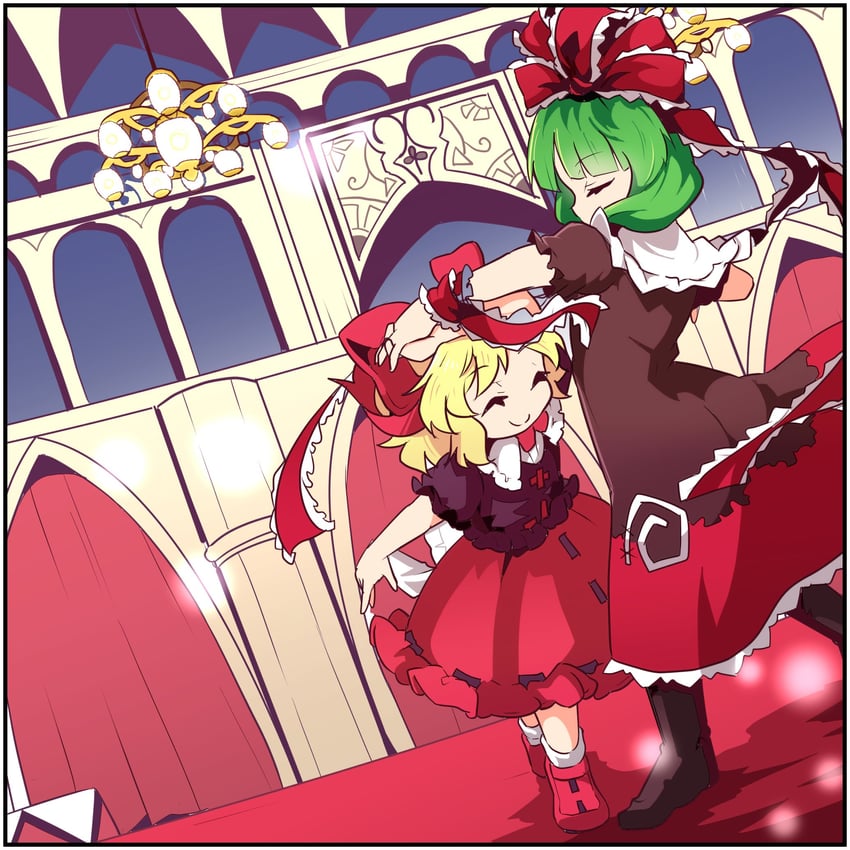 kagiyama hina and medicine melancholy (touhou) drawn by kanisawa_yuuki