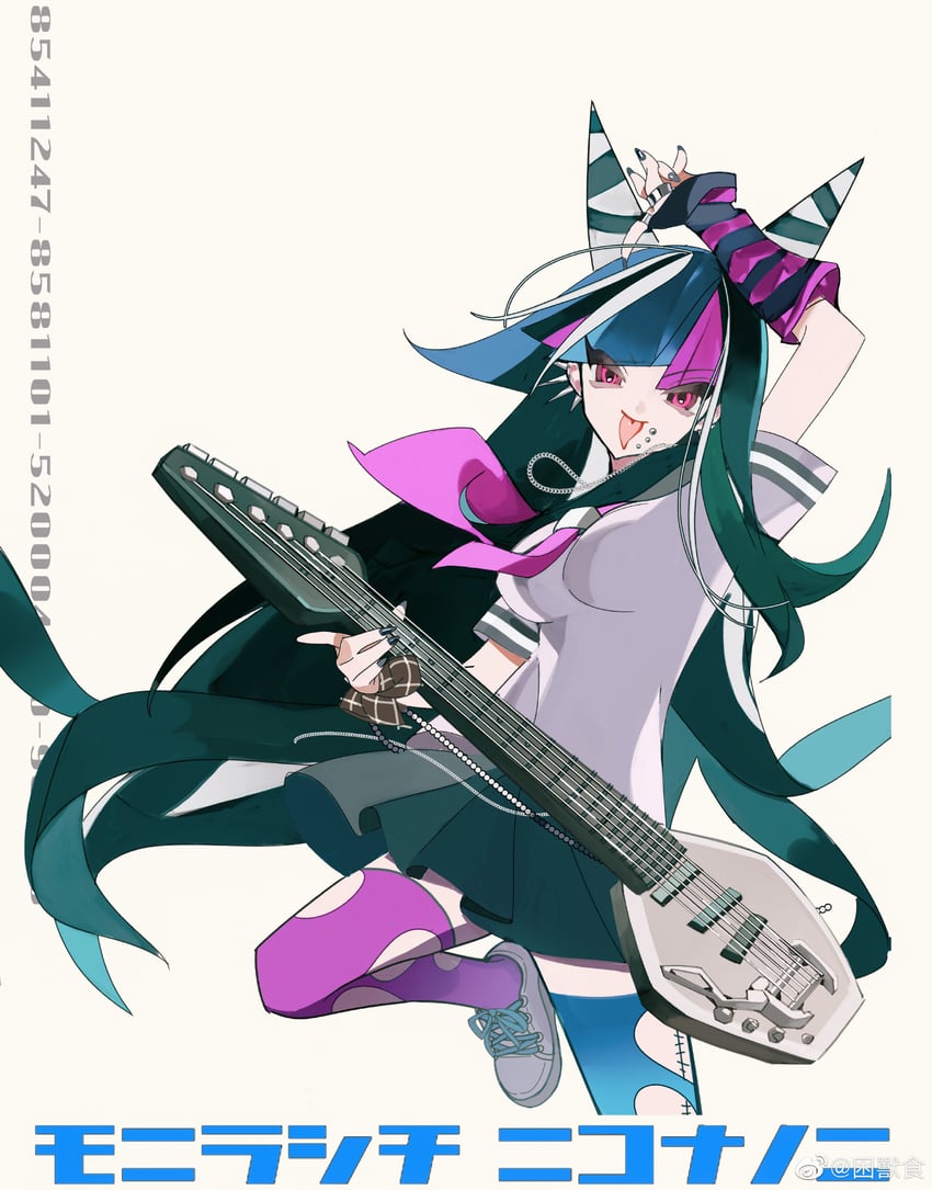 mioda ibuki (danganronpa and 1 more) drawn by lihonghua314