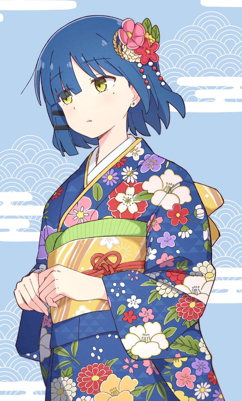 yamada ryo (bocchi the rock!) drawn by mimori_(mimori_05)