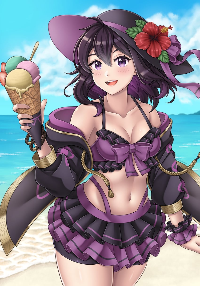 female morgan (fire emblem and 2 more) drawn by nao_(dualbloodlines)