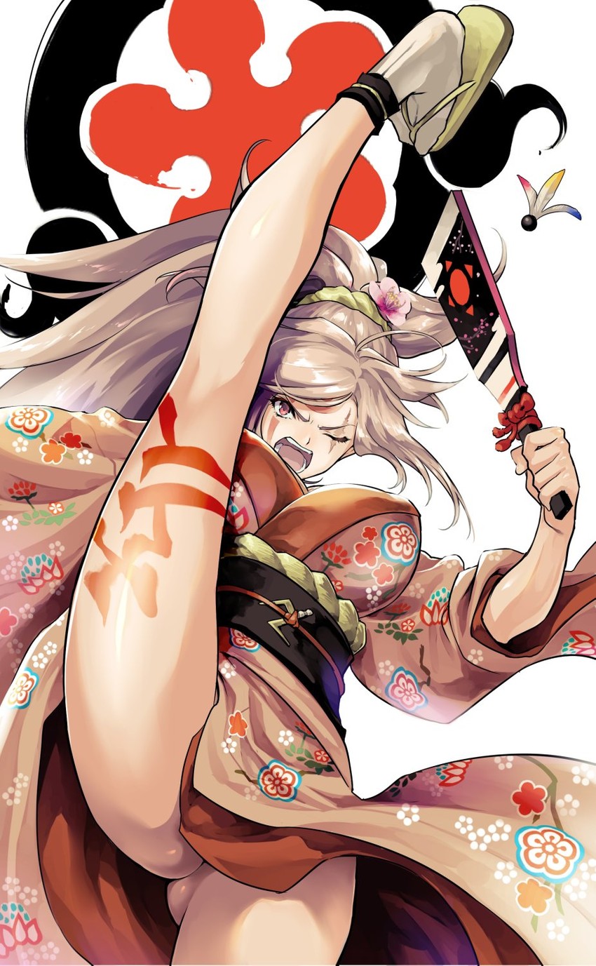baiken (guilty gear and 1 more) drawn by jako_(toyprn)