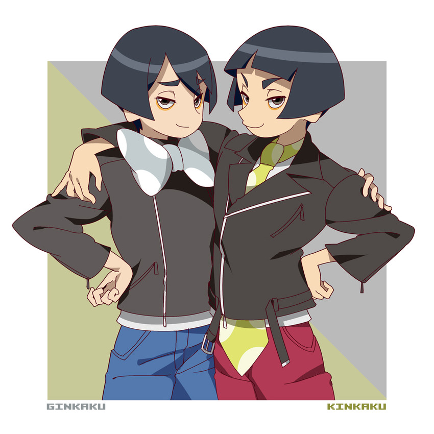 ebisugawa kinkaku and ebisugawa ginkaku (uchouten kazoku) drawn by sigumado66