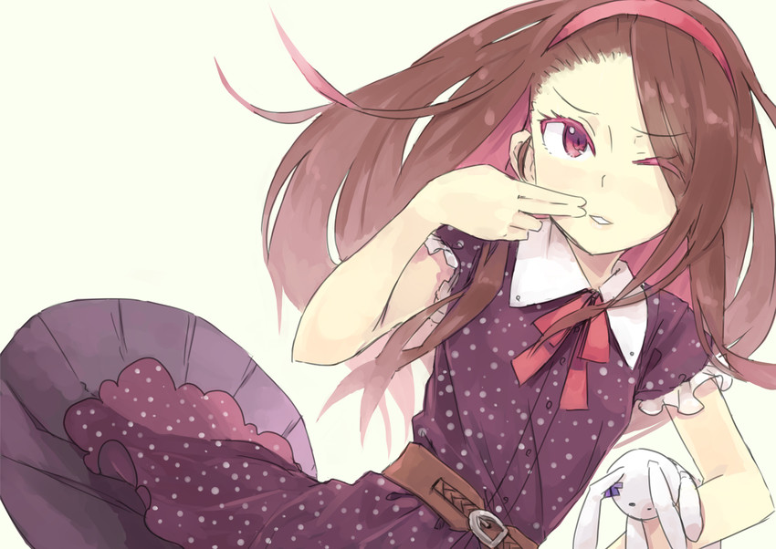 minase iori and usa-chan (idolmaster) drawn by kusugi_tai