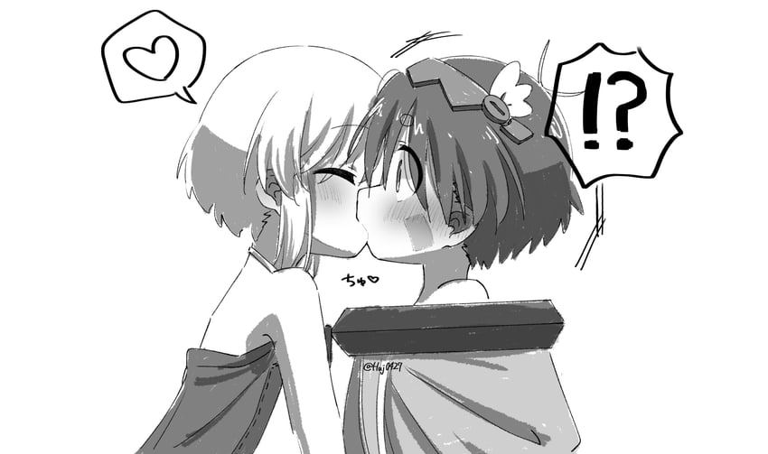 reg and riko (made in abyss) drawn by fuji_(huj0427)