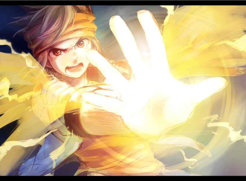 endou mamoru (inazuma eleven and 2 more) drawn by shichi_miko
