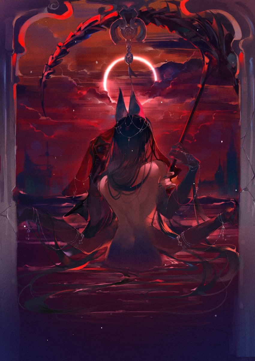 evernight goddess (lord of the mysteries) drawn by shu_(pjxv7485)