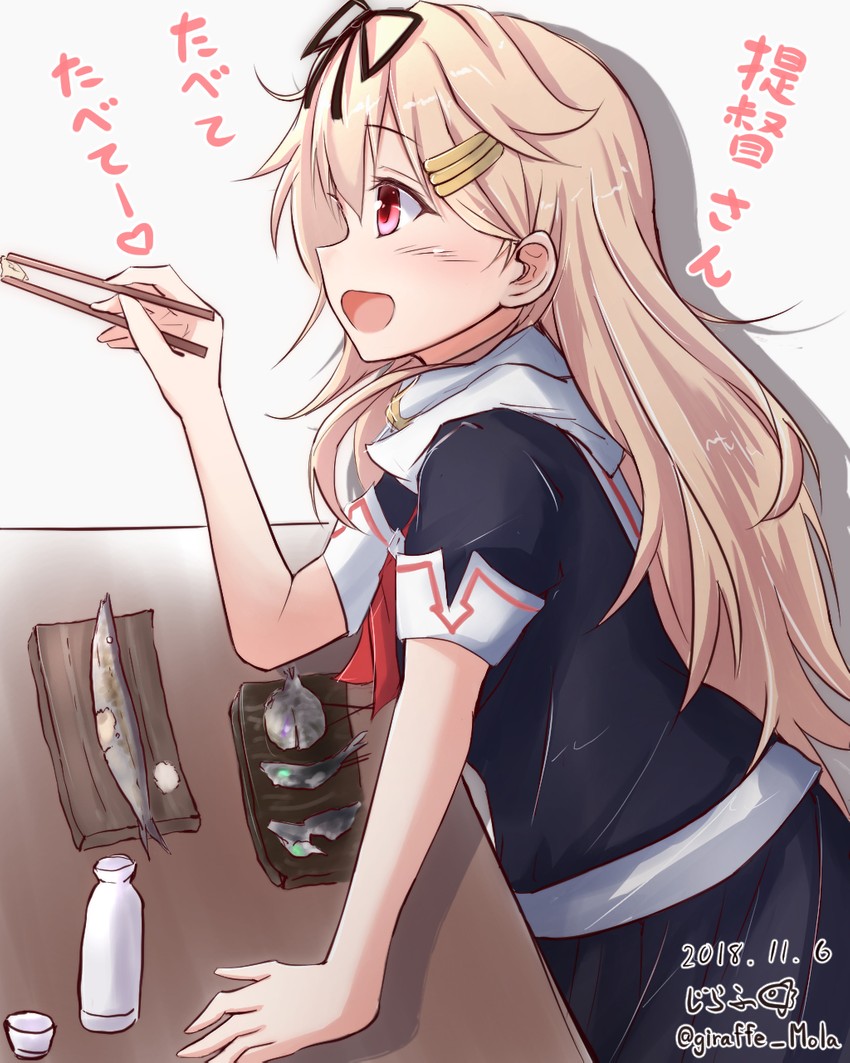 yuudachi and yuudachi kai ni (kantai collection) drawn by giraffe_(ilconte)