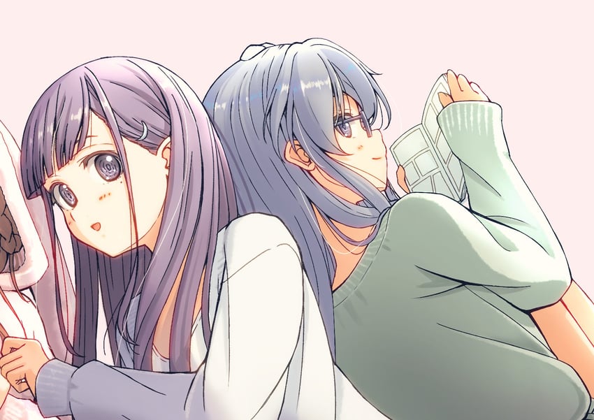 maruyama akane and ichinose hotaru (22/7) drawn by mid227