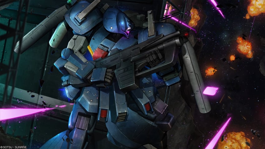 xeku eins (gundam and 3 more) drawn by tenjin_hidetaka