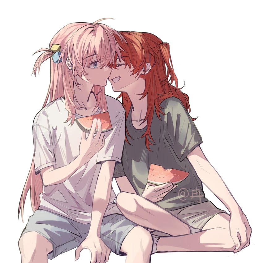 gotoh hitori and kita ikuyo (bocchi the rock!) drawn by ran_ran_zhou