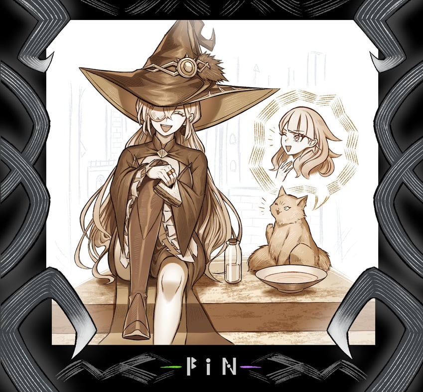 diabellstar the black witch and diabellze the original sinkeeper (yu-gi-oh!) drawn by hucydin