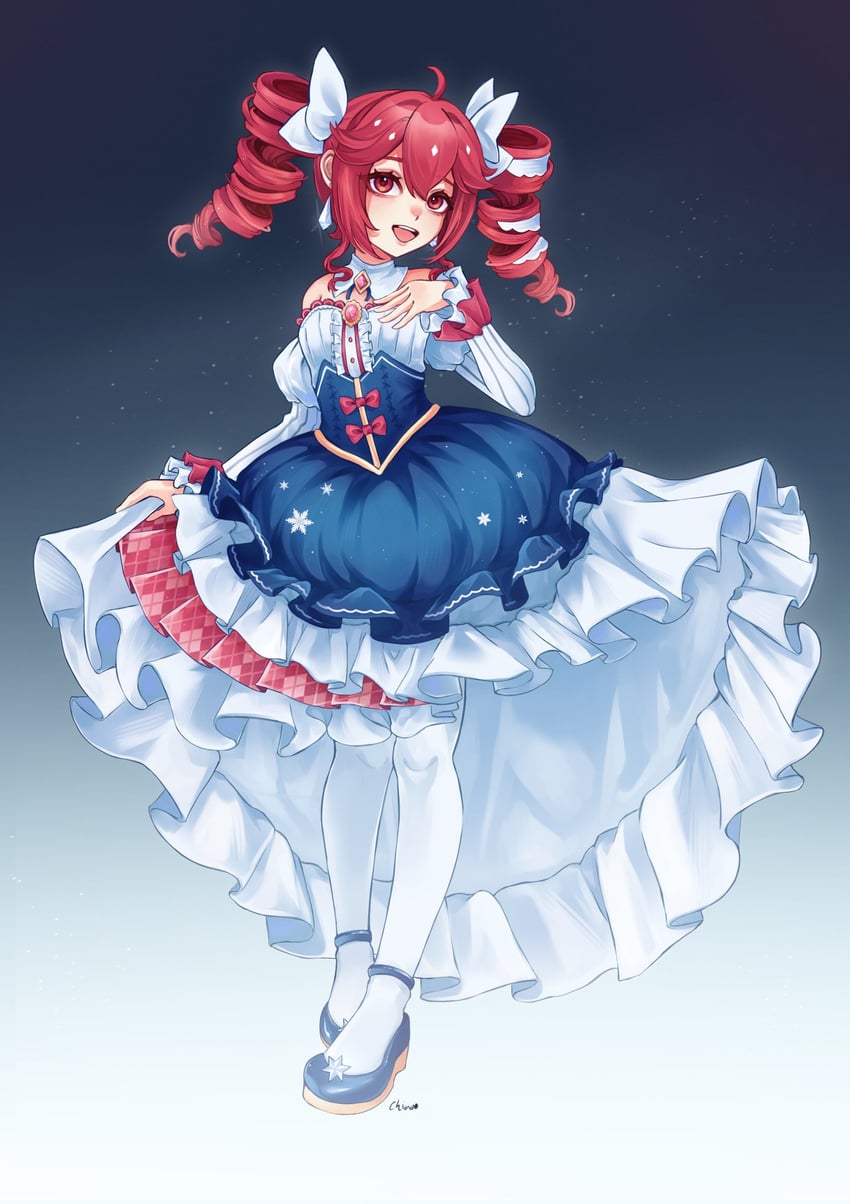 hatsune miku, kasane teto, and yuki miku (vocaloid and 2 more) drawn by chia_cihain
