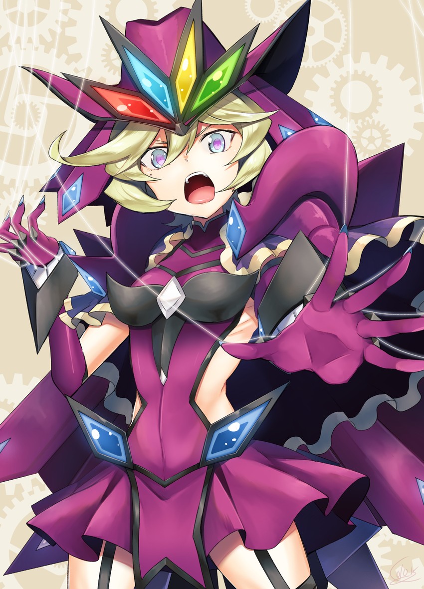 carol malus dienheim (senki zesshou symphogear) drawn by amatsuki_colors