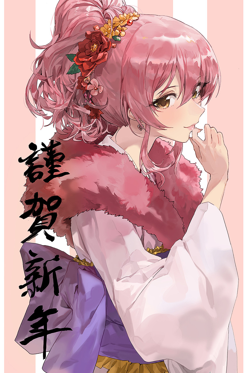 jougasaki mika (idolmaster and 1 more) drawn by modare