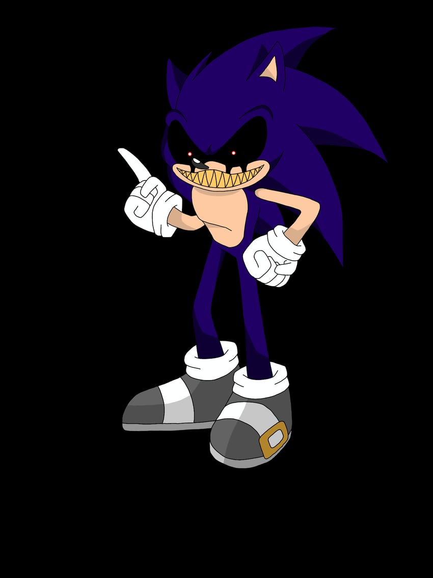 sonic the hedgehog and sonic.exe (sonic and 1 more)