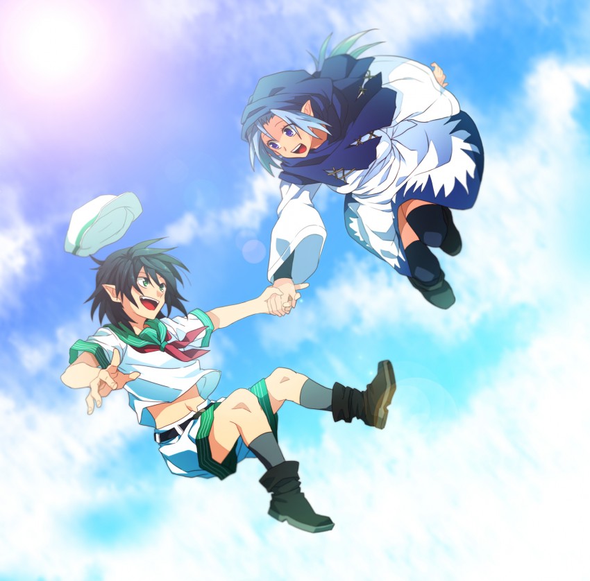 murasa minamitsu and kumoi ichirin (touhou) drawn by re_ghotion