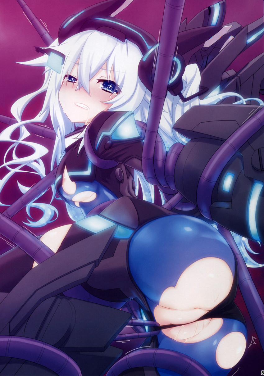 black heart and next black (neptune and 1 more) drawn by mizunashi_(second_run)